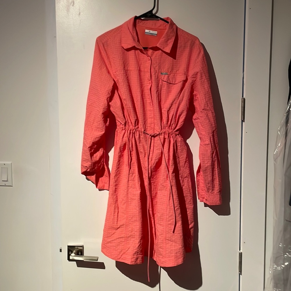 Columbia silver ridge novelty dress